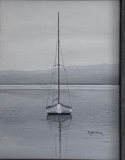 Lonely at anchor